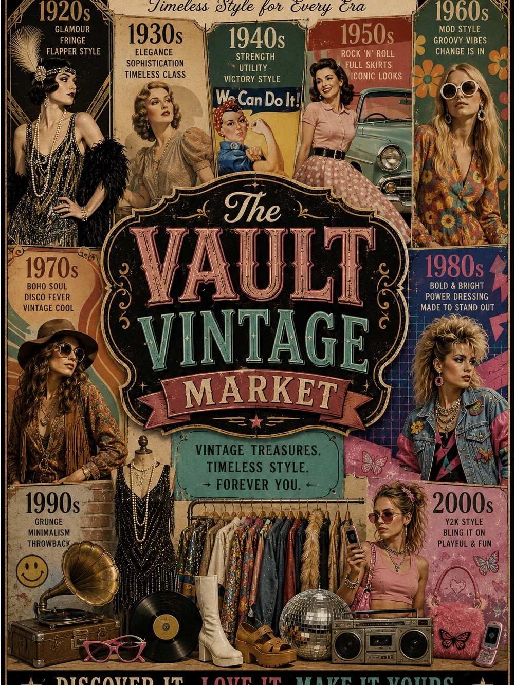 The Vault ~ Vintage Market